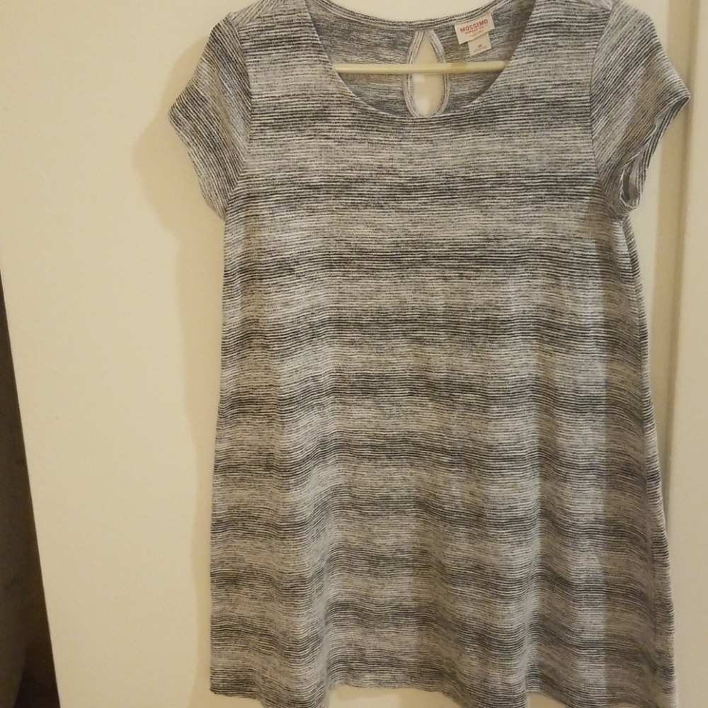 A-Line short sleeve dress